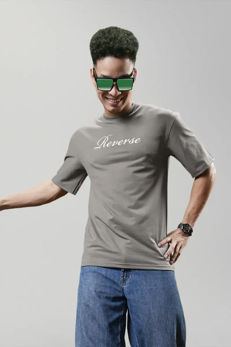 Men's Printed Drop Shoulder T-shirt