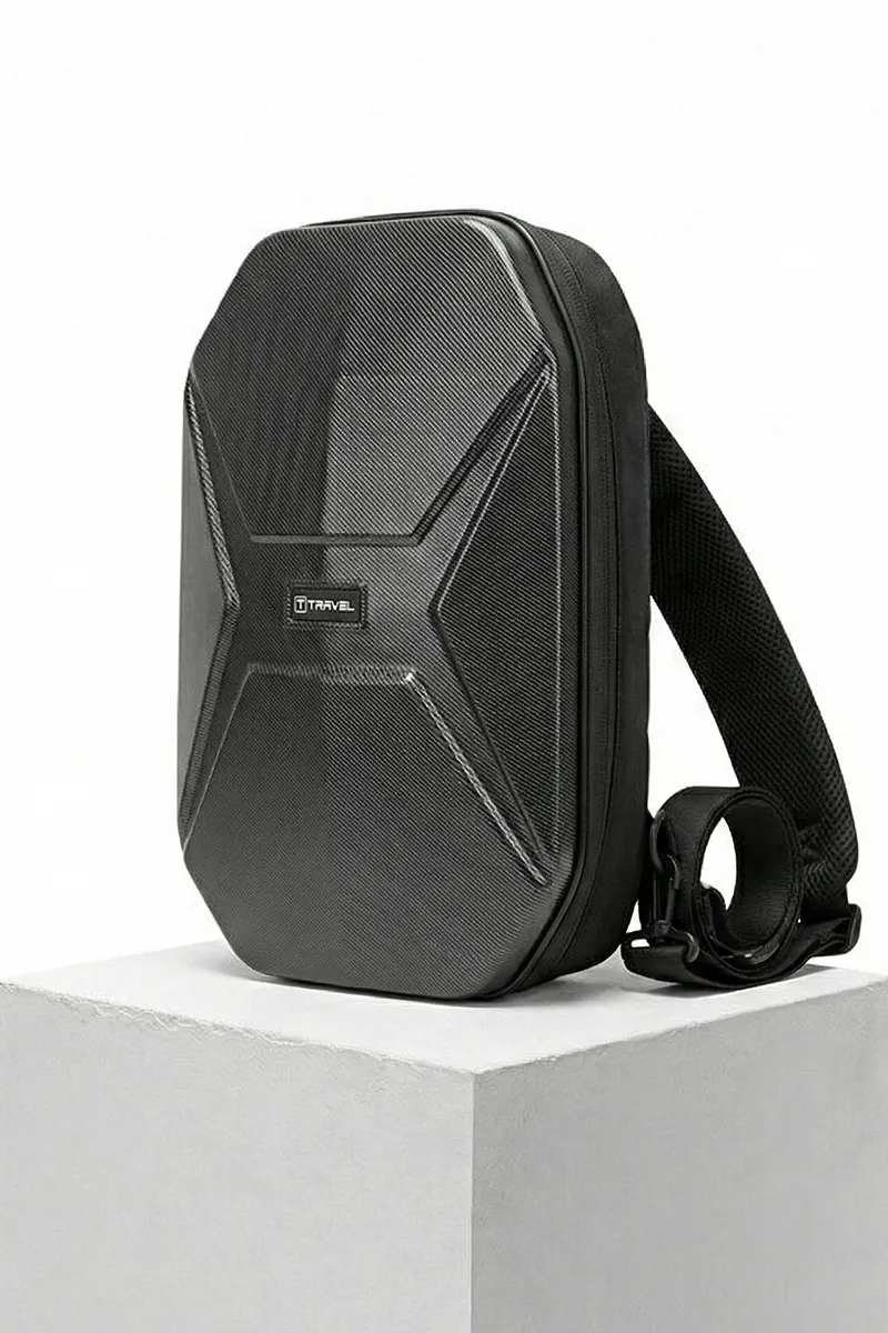 Elite ABS Hard Shell Backpack for Unisex 027858BLA