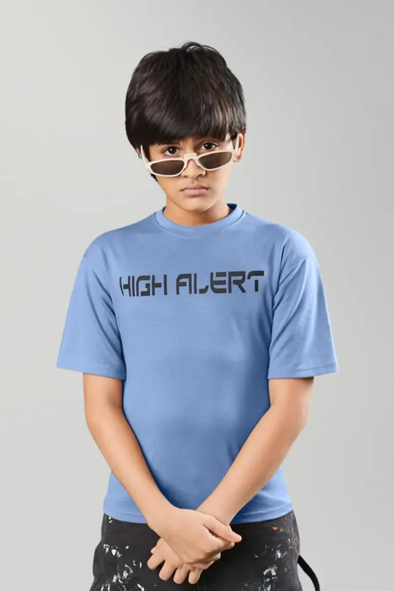 Boy's Graphic Printed T-shirt 02786667YRSBLU
