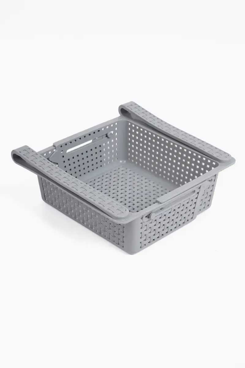 Plastic Expandable Storage Basket - 1 Pc 027888GREPLA