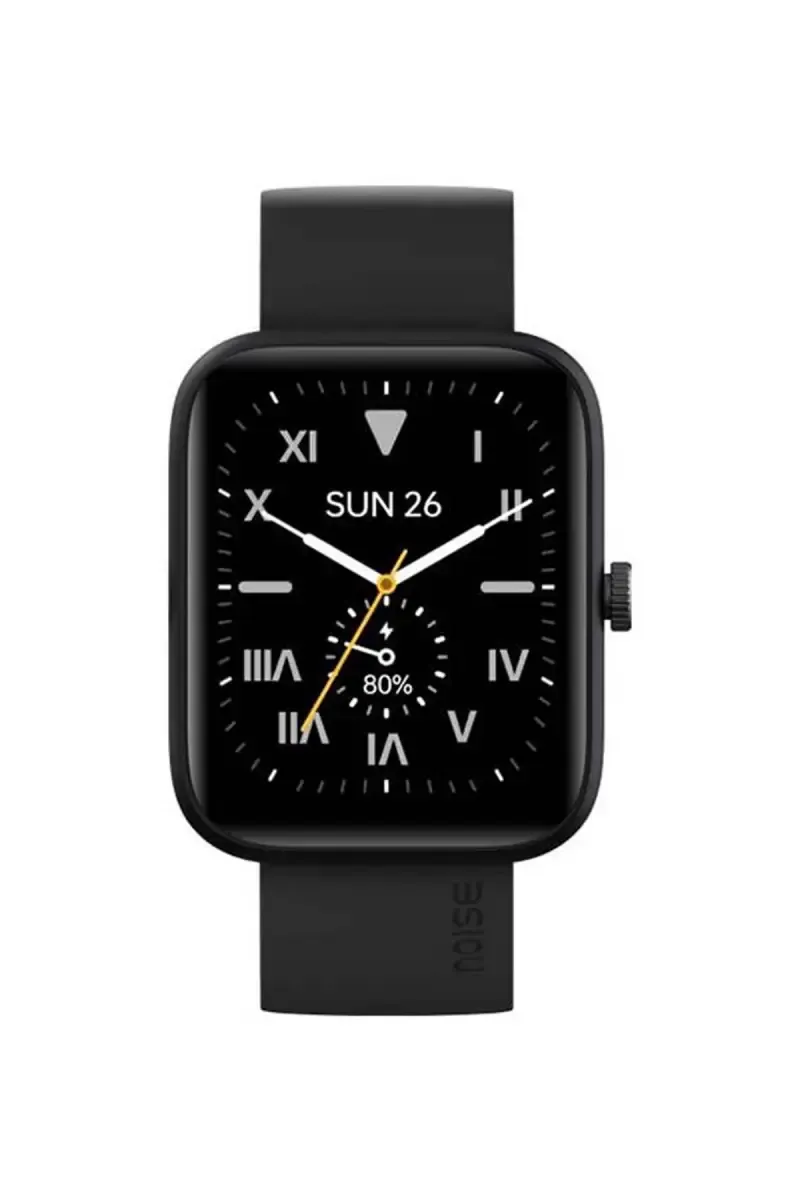 Noise Caliber Max 1.85" Smartwatch with BT Calling, Metal Build, 60 Sport Modes (Black)