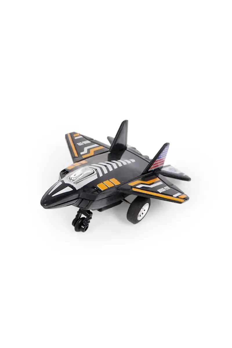 Fly High Raptor Press and Go Action Plane Toy - (Black) 028189BLA