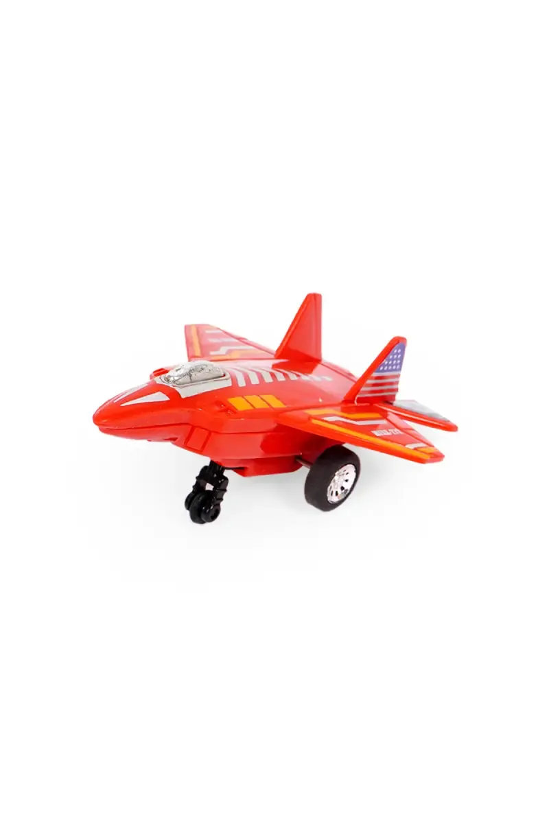 Fly High Raptor Press and Go Action Plane Toy - (Red) 028189RED