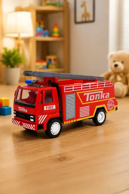 Tonka Fire Fighter Toy - Red