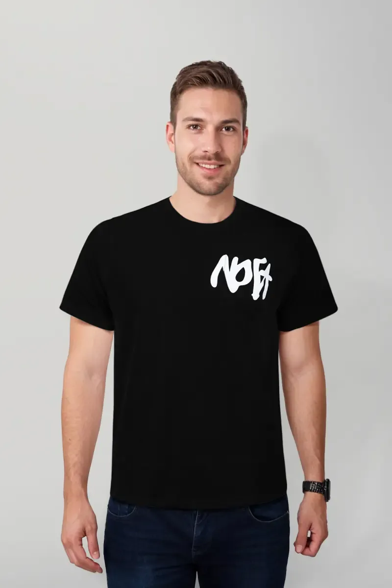 Men's Cotton Printed Casual T-shirt