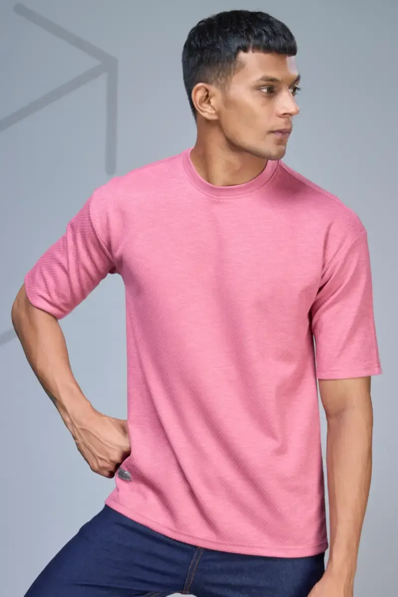 Men's Self Designed Drop Shoulder T-shirt