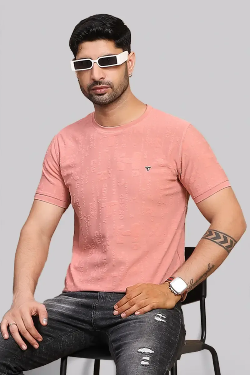 Men's Round Neck Casual T-shirt