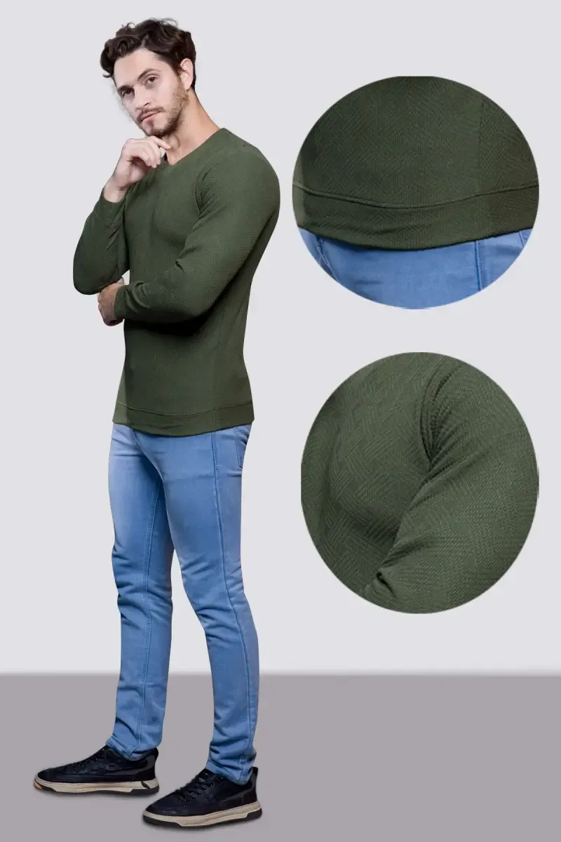 Cotton Regular Fit Sweatshirt for Men