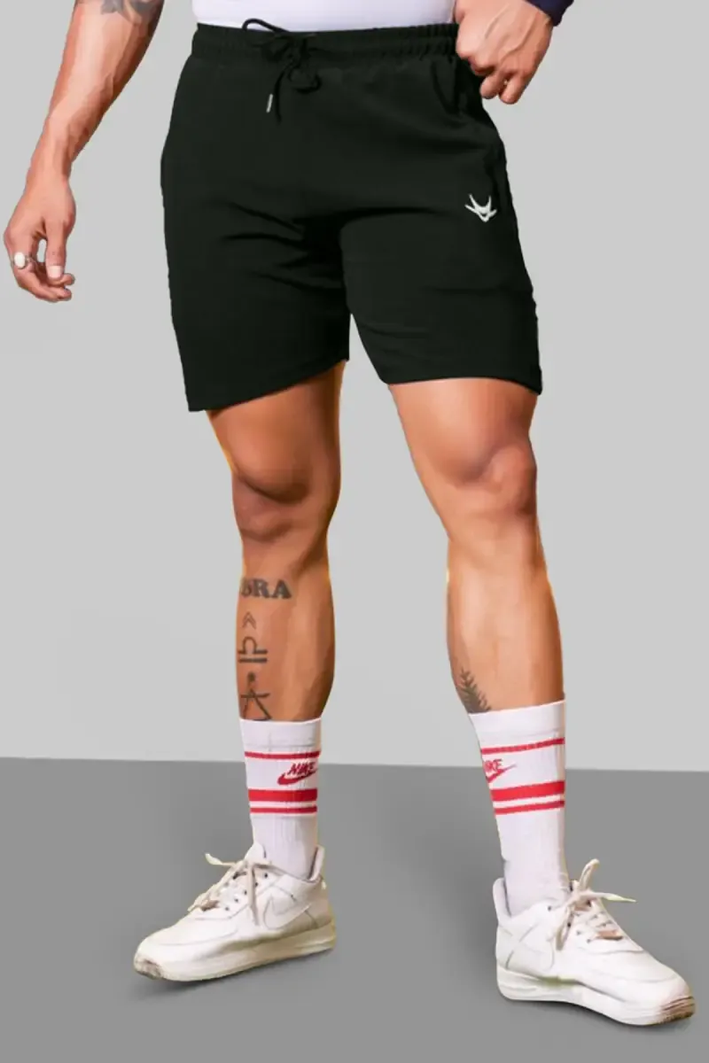 Men's Poly Blend Regular Fit Shorts 028251OLIXL