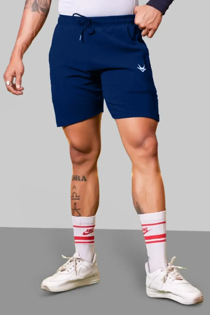 Men's Poly Blend Regular Fit Shorts