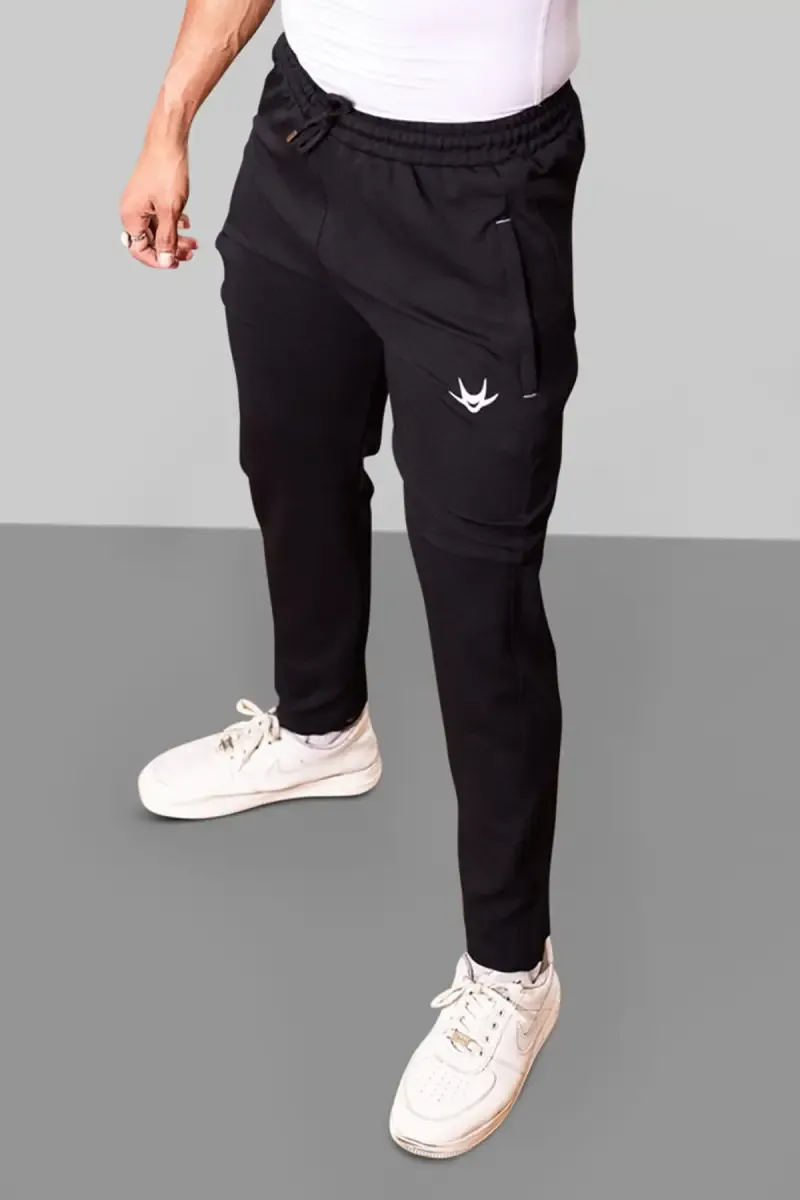 Men's Regular Fit Track Pants 028256BLAXL