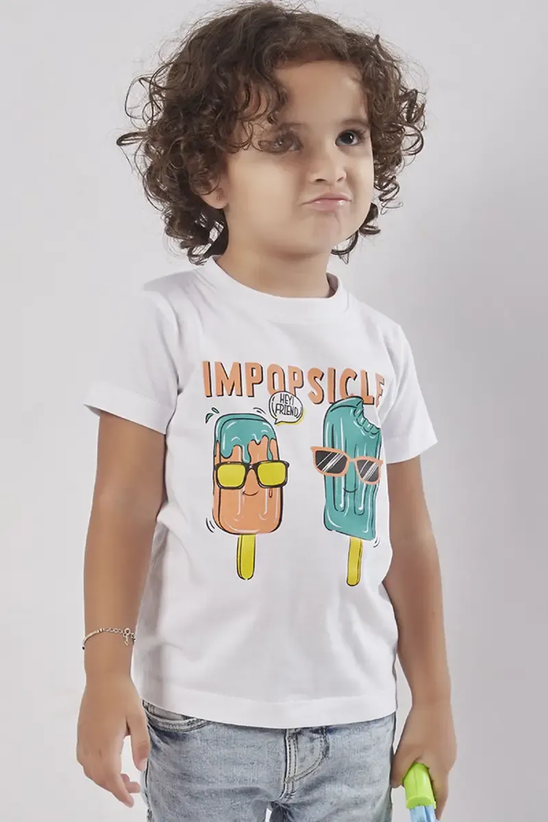 Cotton Half Sleeve T-shirt for Just Born Babies
