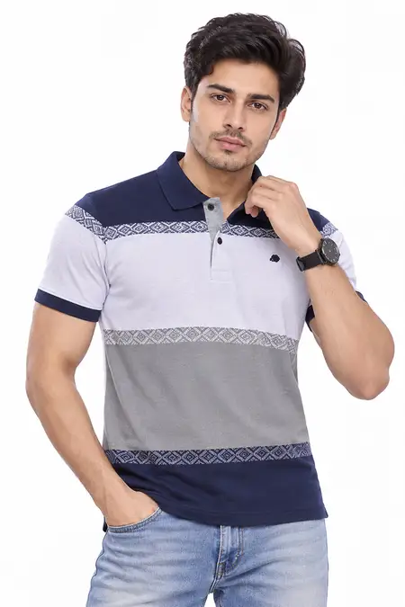 Cotton Blend Half Sleeve T-shirt for Men