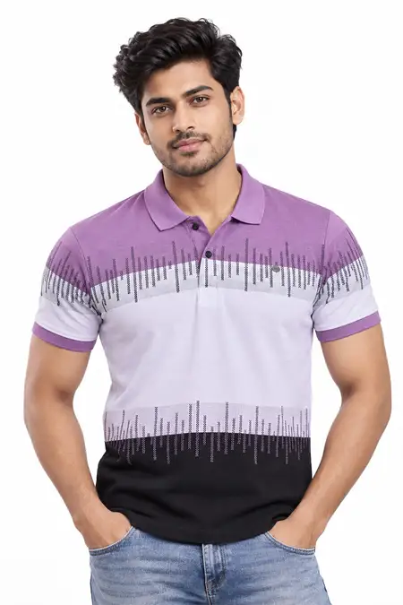 Cotton Blend Half Sleeve T-shirt for Men
