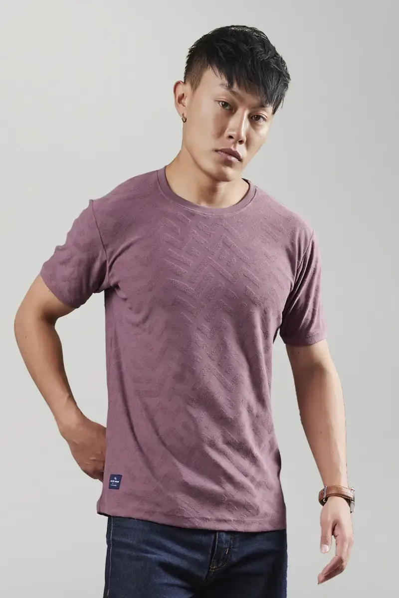 Self Design Casual T-shirt for Men