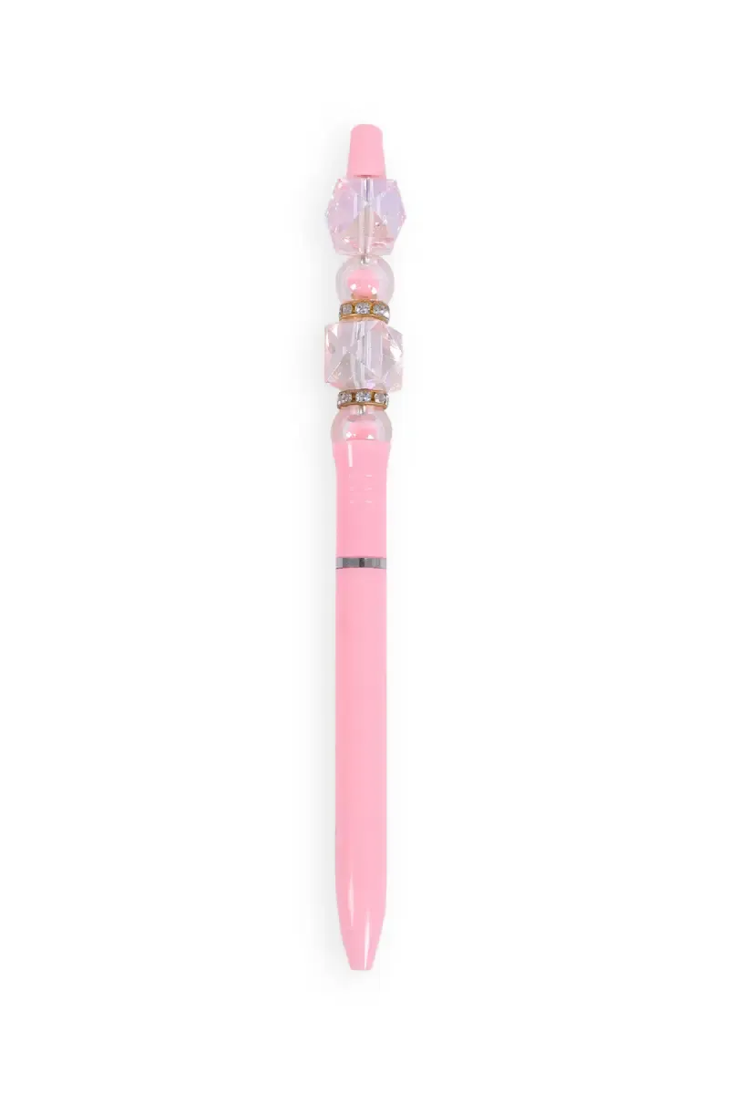 Elegant Crystal Bead Ball Pen - Pack of 1 028435PEAPACOF1