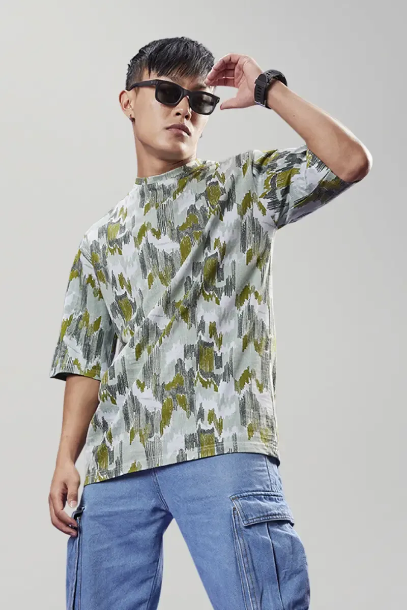 Men's Cotton Printed T-shirt