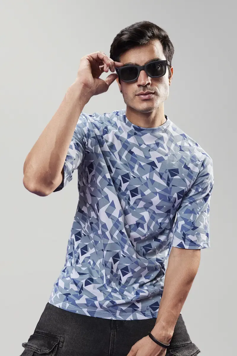 Men's Printed Cotton T-shirt