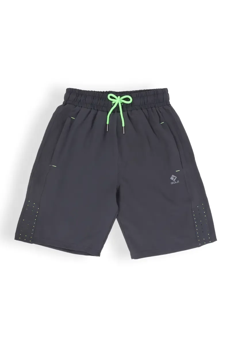 Spandex Solid Shorts for Men 028482DARGREXXL