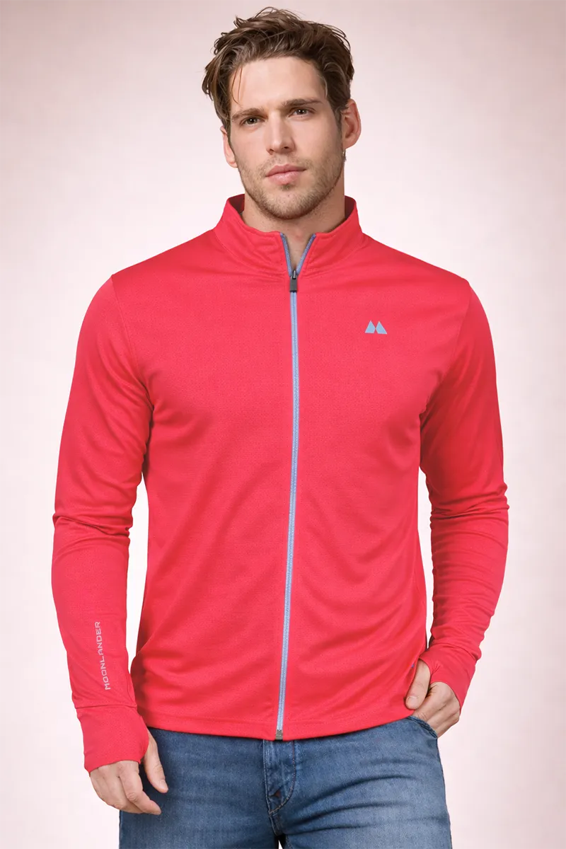Men's Outdoor Jacket for Travel,Sports,Gym & Trekking 028486REDL