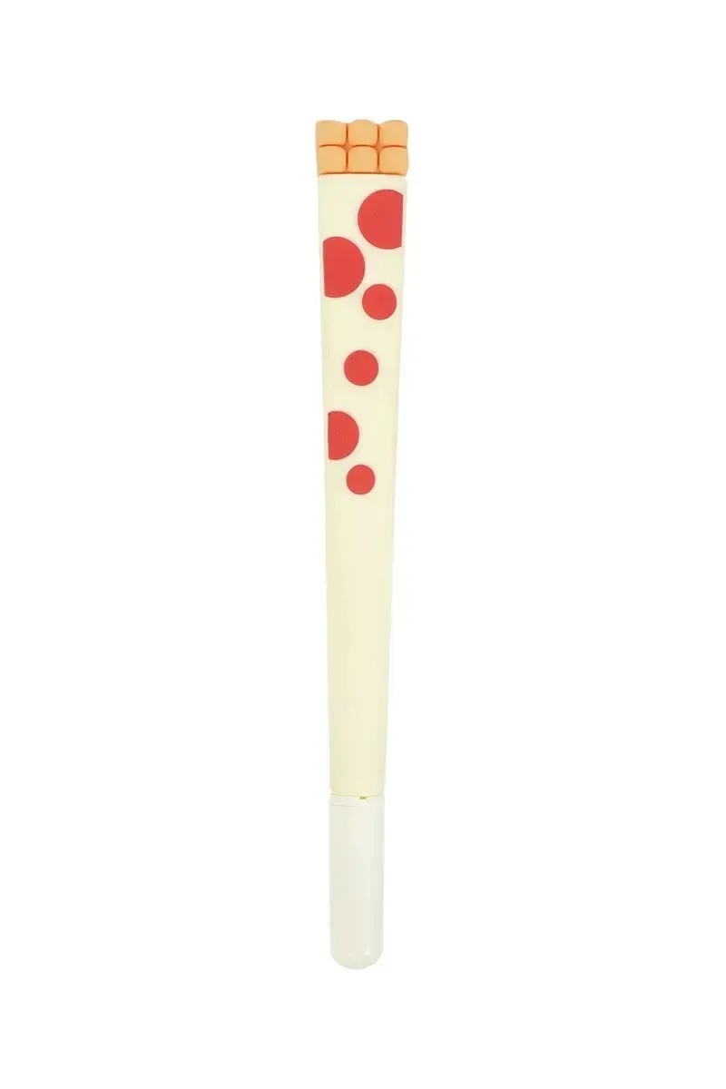 Pizza Design Fancy Gel Pen - Pack of 1