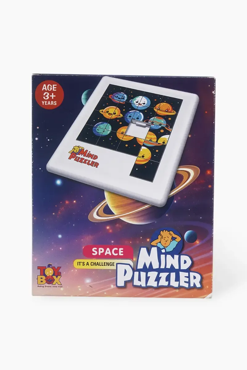 Sliding Puzzle Space Theme (Moon) 028554MOOMUL