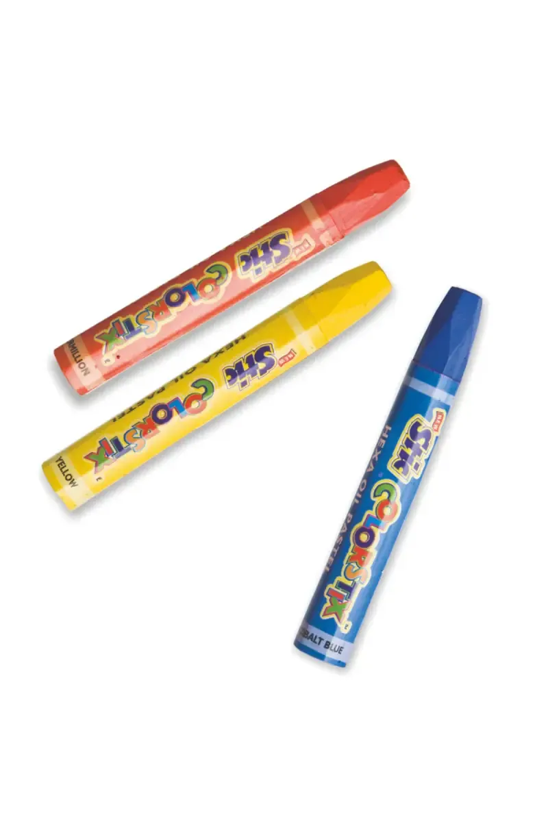 パステル⭐︎ Buy Stic Hexa Oil Pastels 15 Shades (Multicol | Crayons