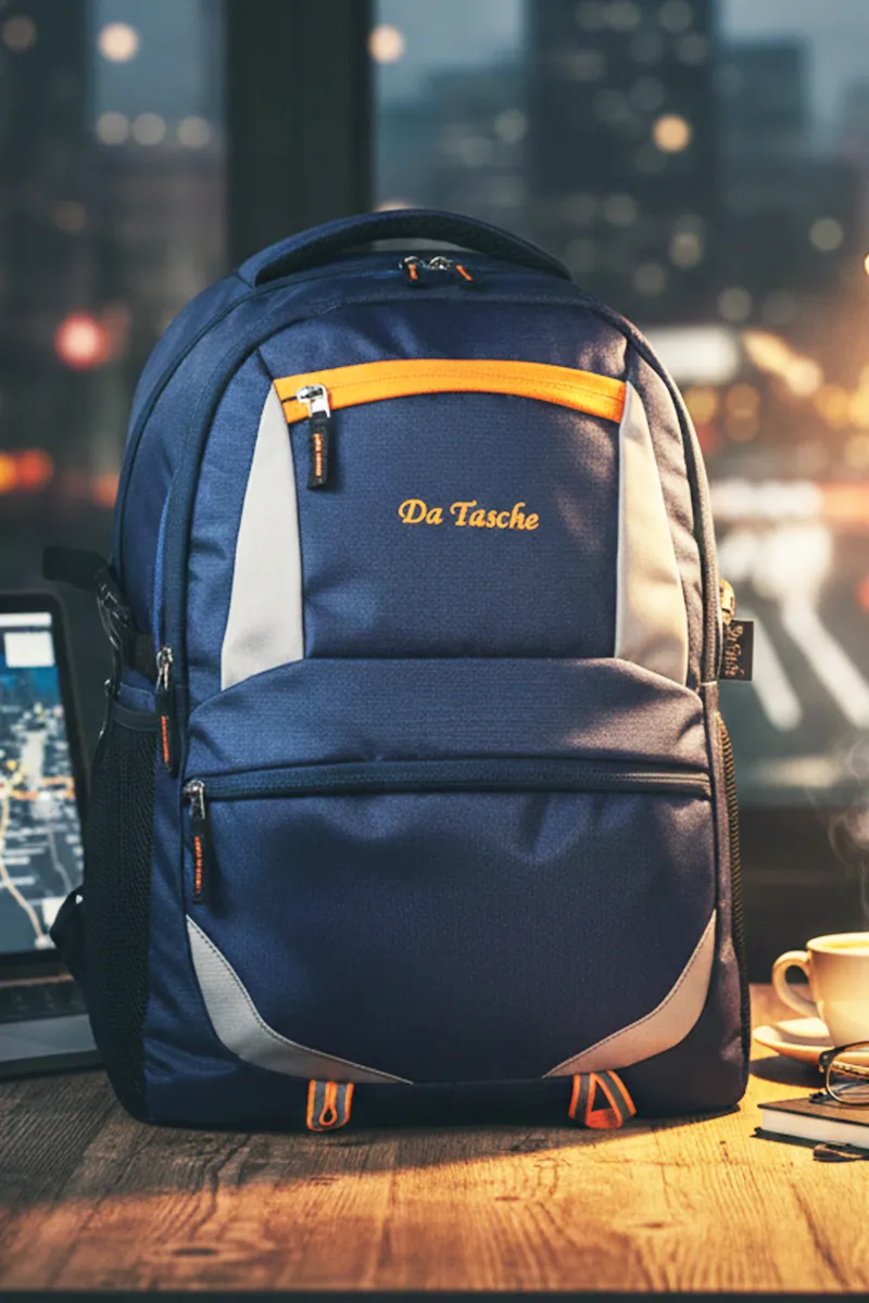 Medium 25 L Laptop Backpack with Rain Cover 028616BLU