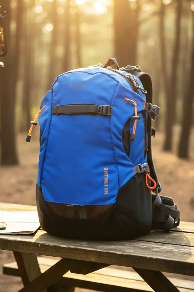 Distinct 45L Rucksack/Backpack with Secret Pockets 028626BLU2