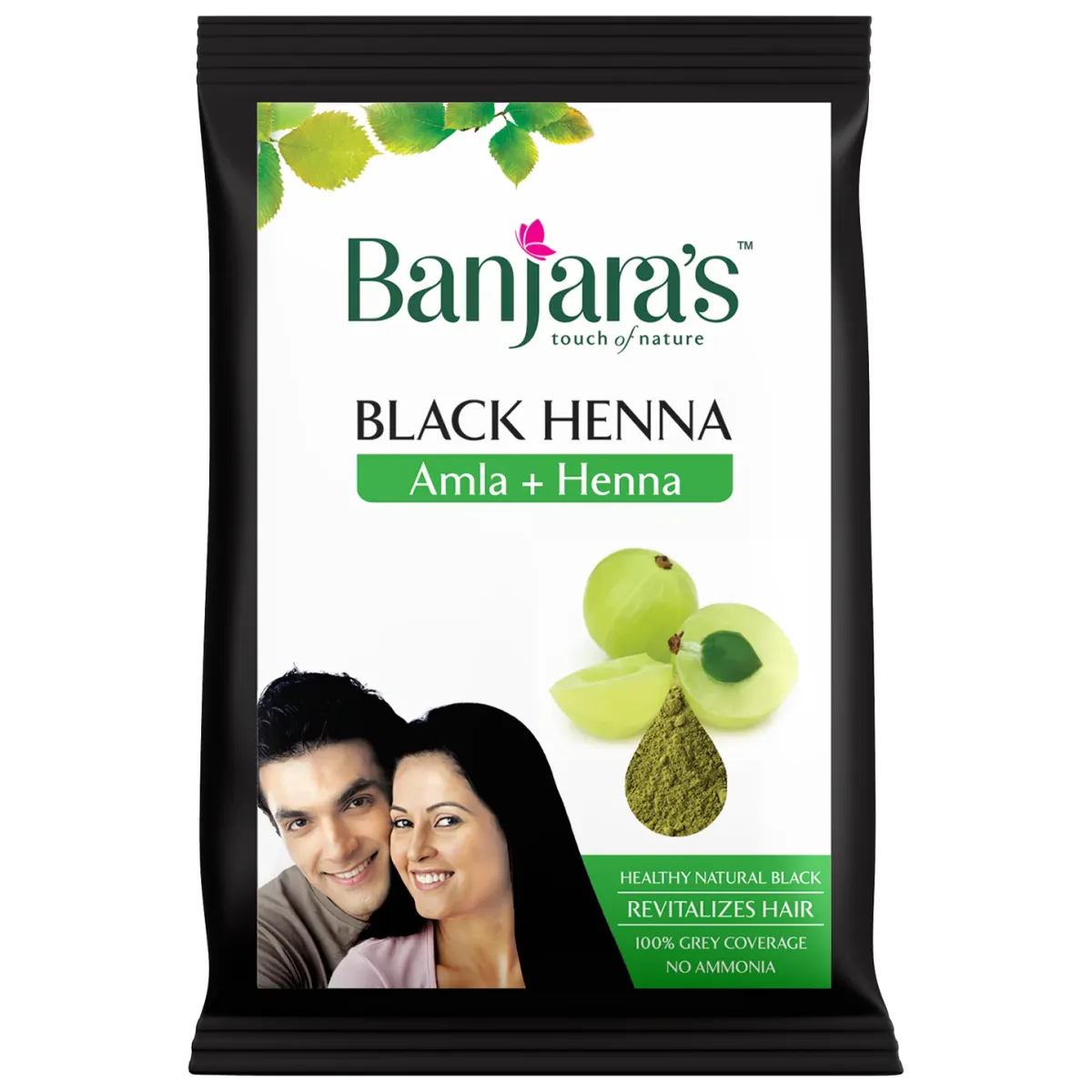 Banjara's Black Henna with Amla-20g
