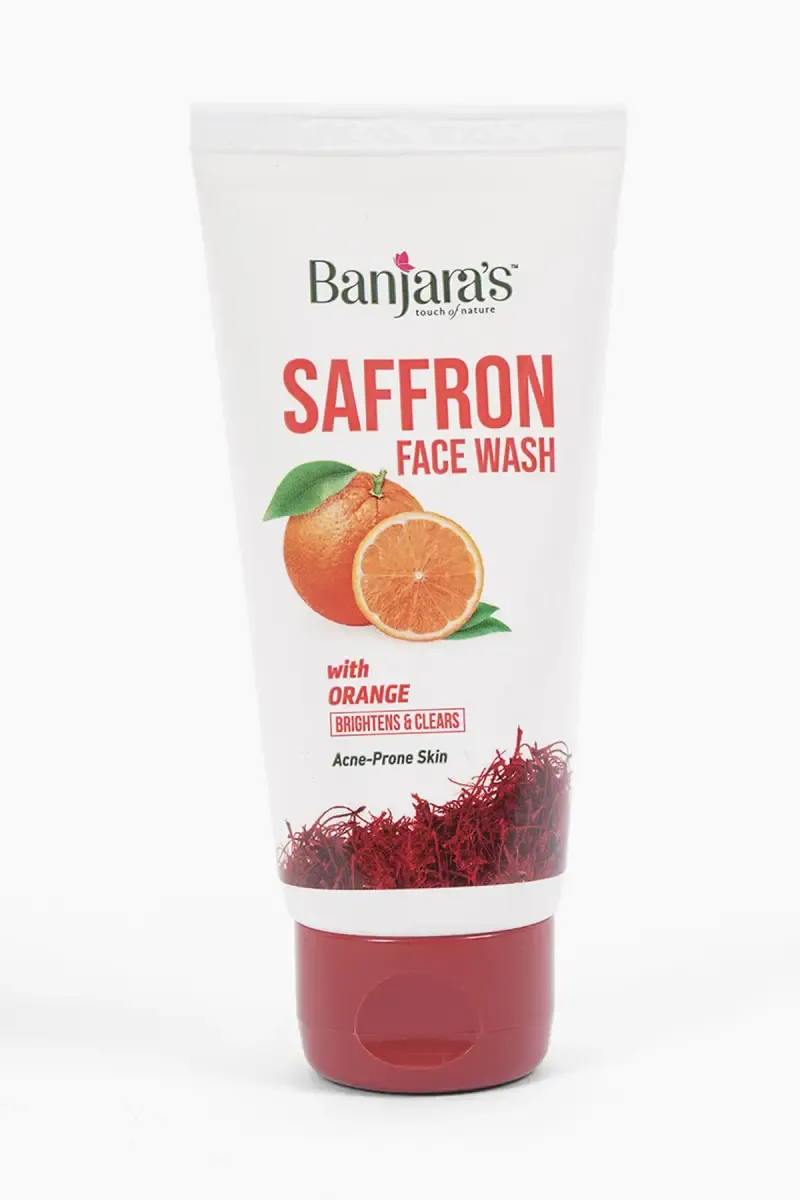 Banjara's Saffron Face Wash with Orange-50ml