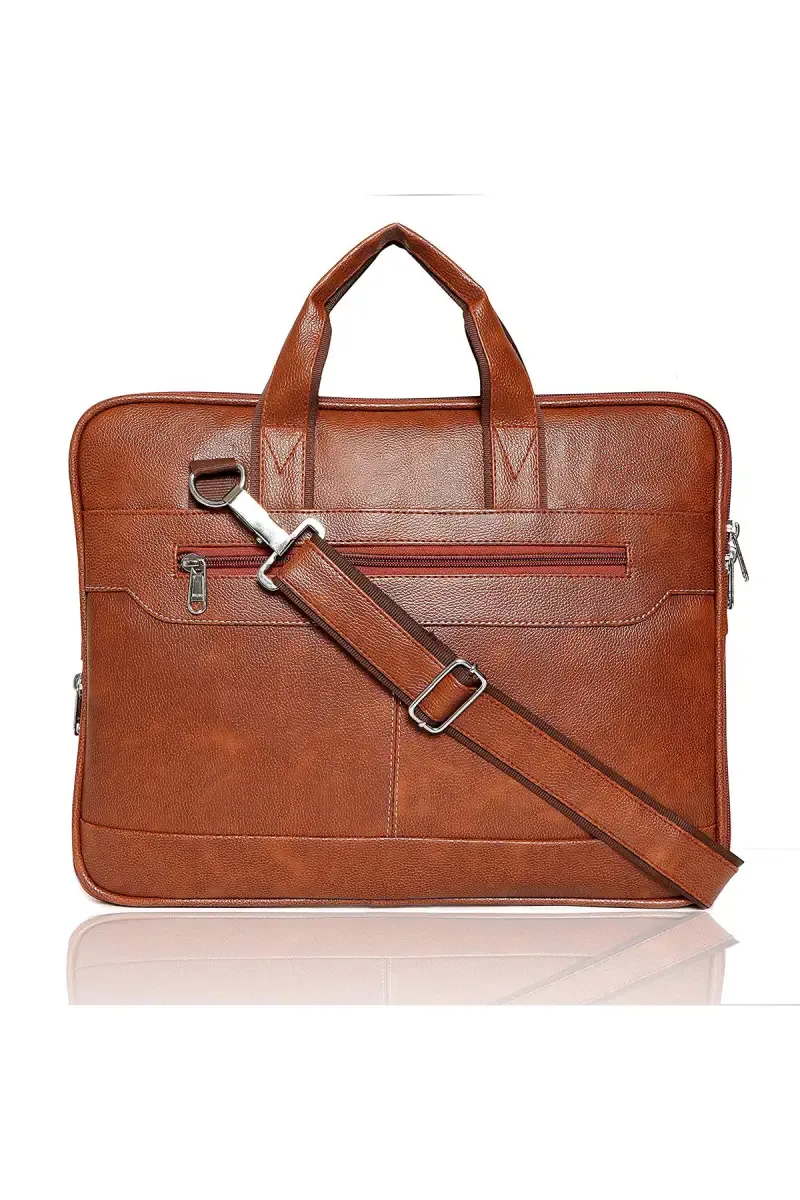 Sleek and Expandable Laptop Bag with Sling