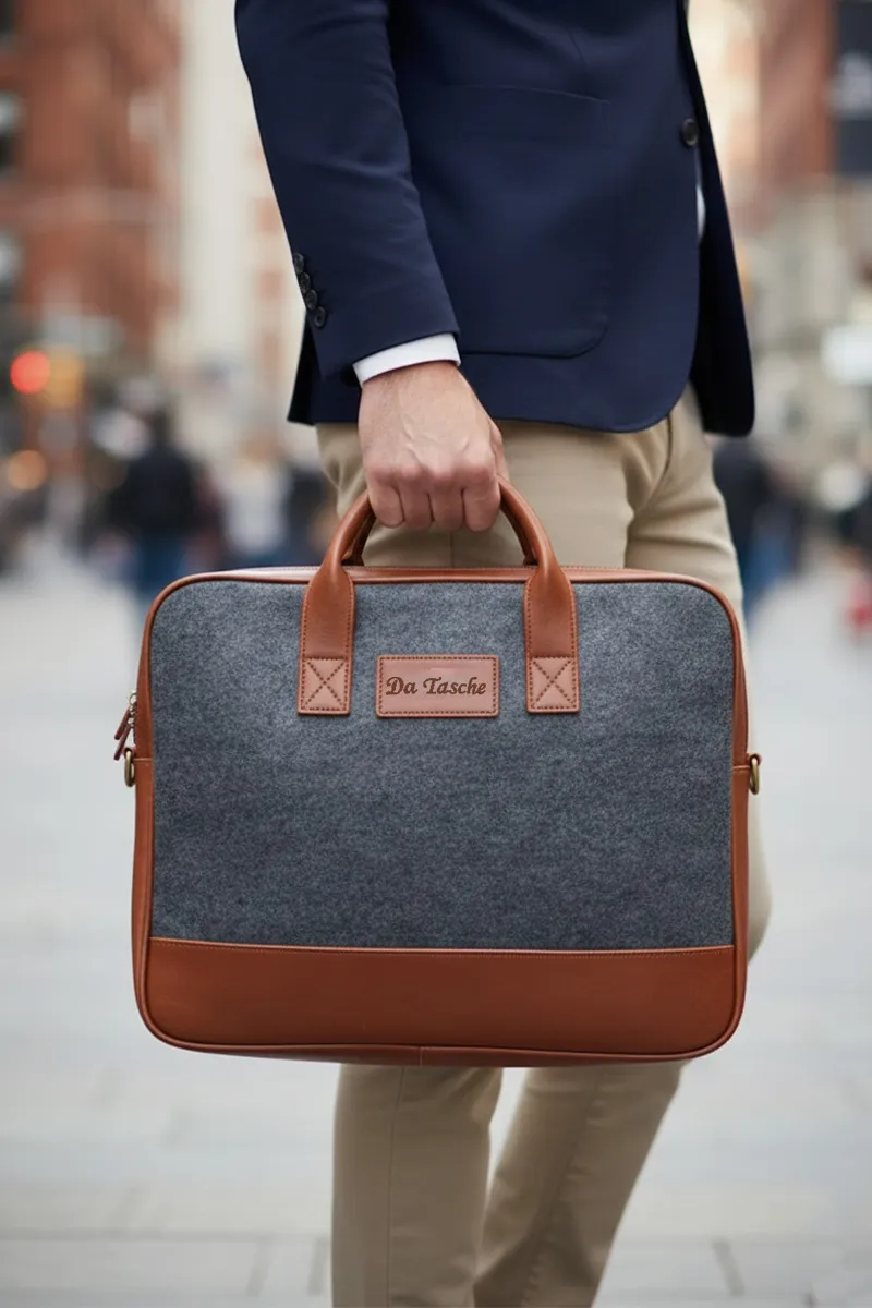 15.6 Inches Waterproof Laptop Messenger Bag for Unisex