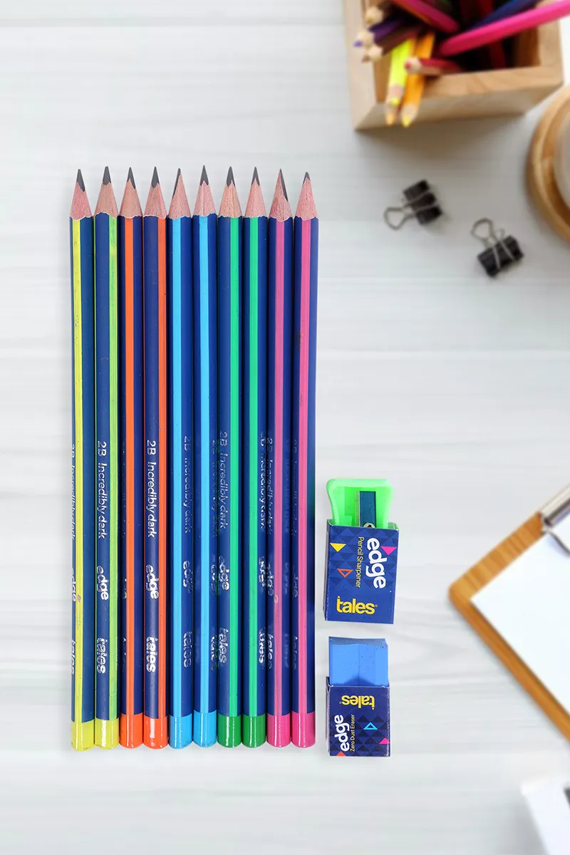 Super Dark Pencils (Edge) - Pack of 10