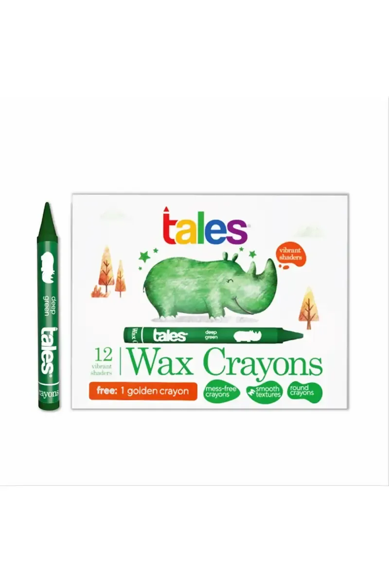 12 Shades Crayon (Multicolor) - Pack of 1