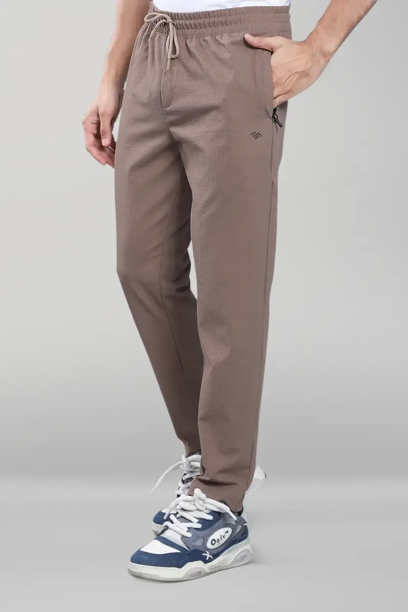 Cotton Regular Fit Track Pant for Men 028686KHAXXL