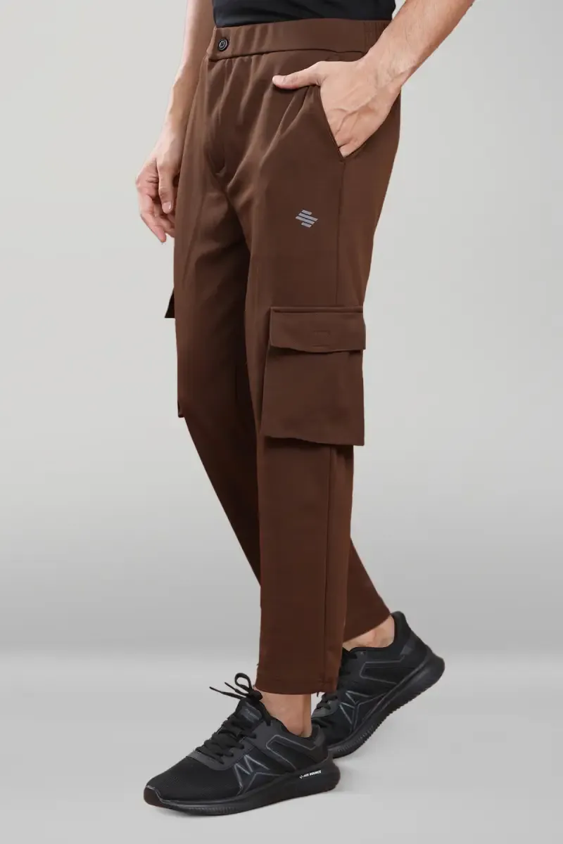 Men's Cotton Mid Rise Track Pant 028712DARBROXL