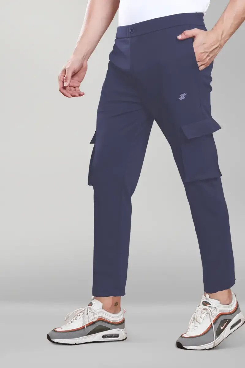 Men's Cotton Mid Rise Track Pant 028712GREXL