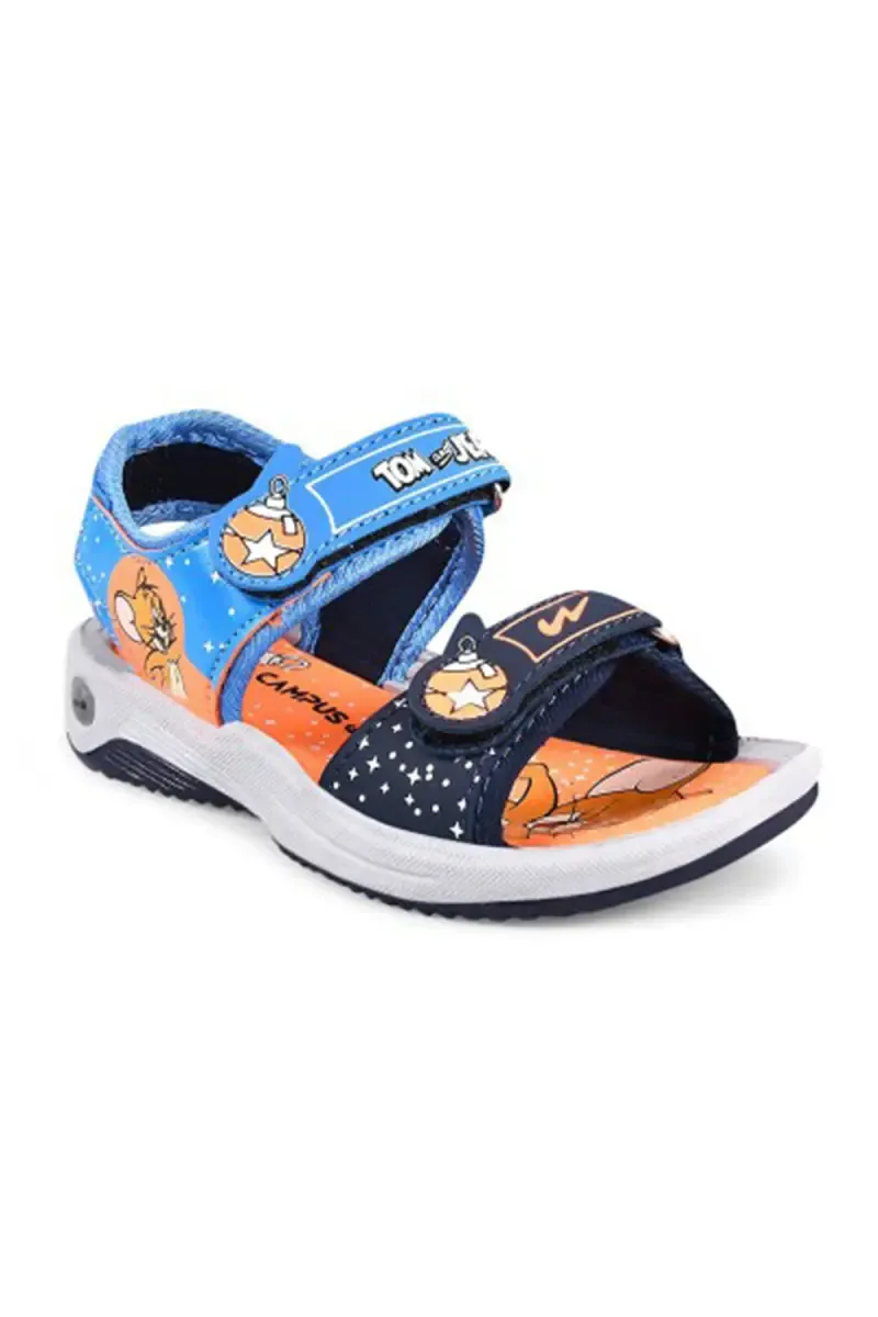 Tom & Jerry Printed Velcro Sandals for Kids