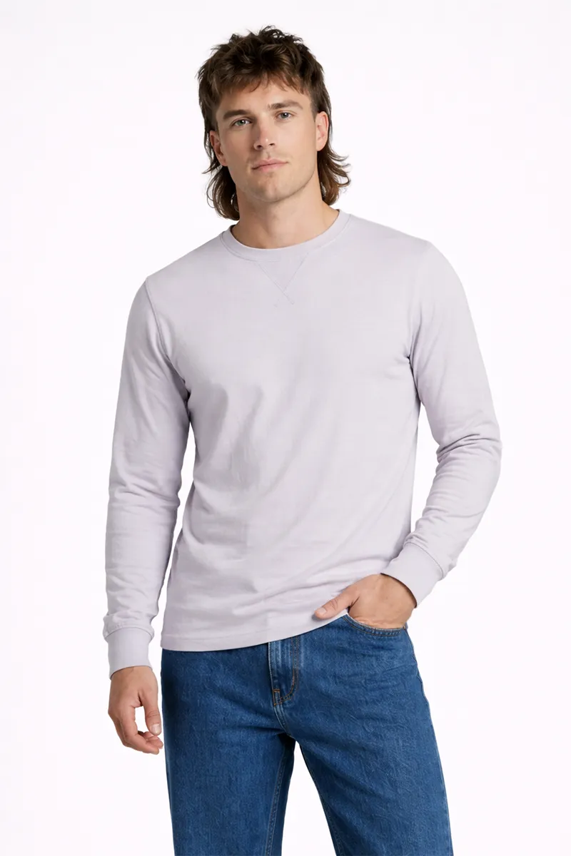 Men's Round Neck Regular Fit Sweatshirts 02893044GRE2