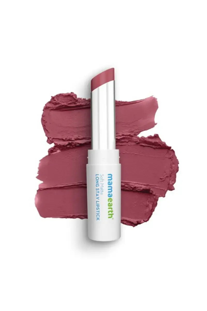 Mamaearth Soft Matte Long Stay Lipstick - 3.5g (06 Petal Pink) 02894806PETPIN3.5