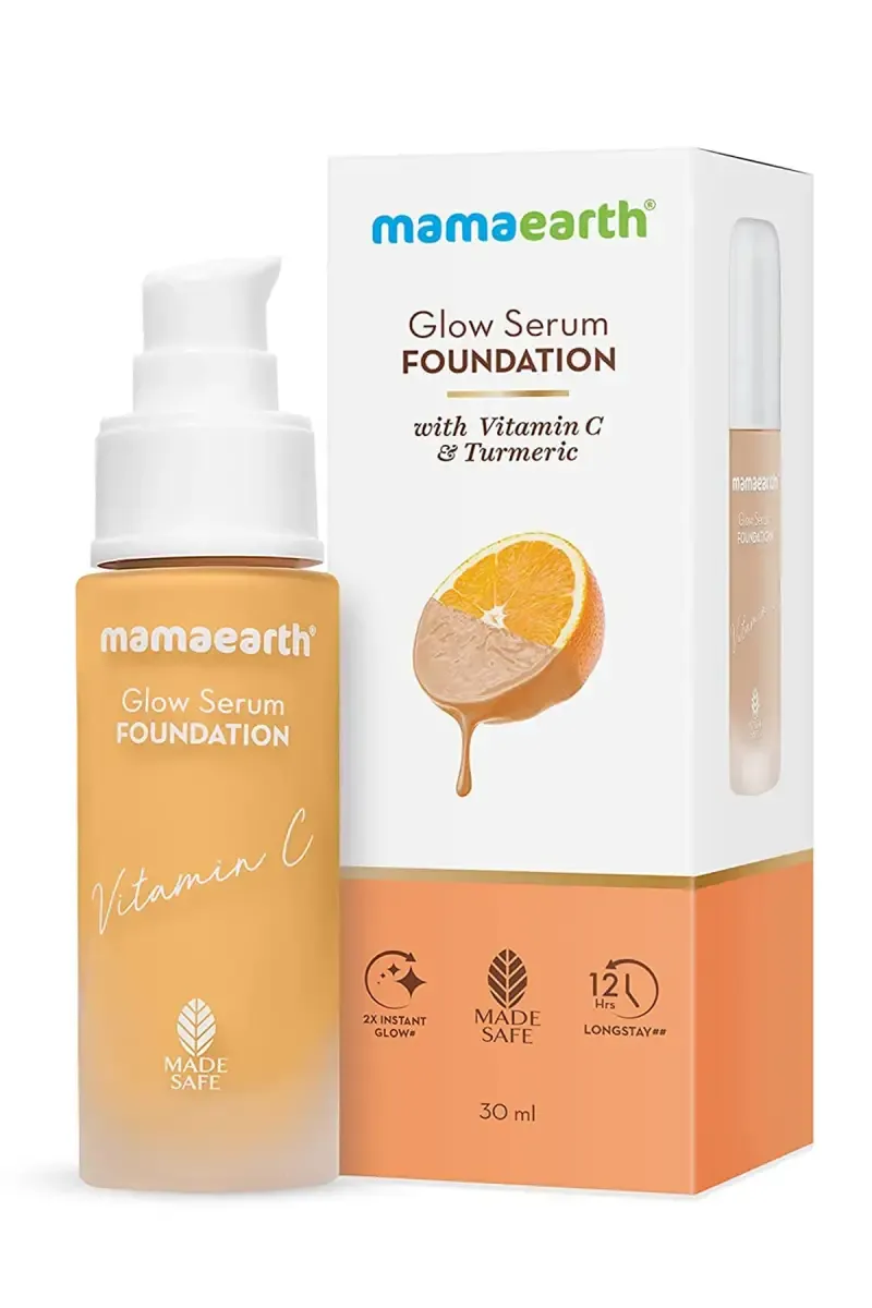 Mamaearth Glow Serum Foundation- 30 ml (02 Creme Glow)