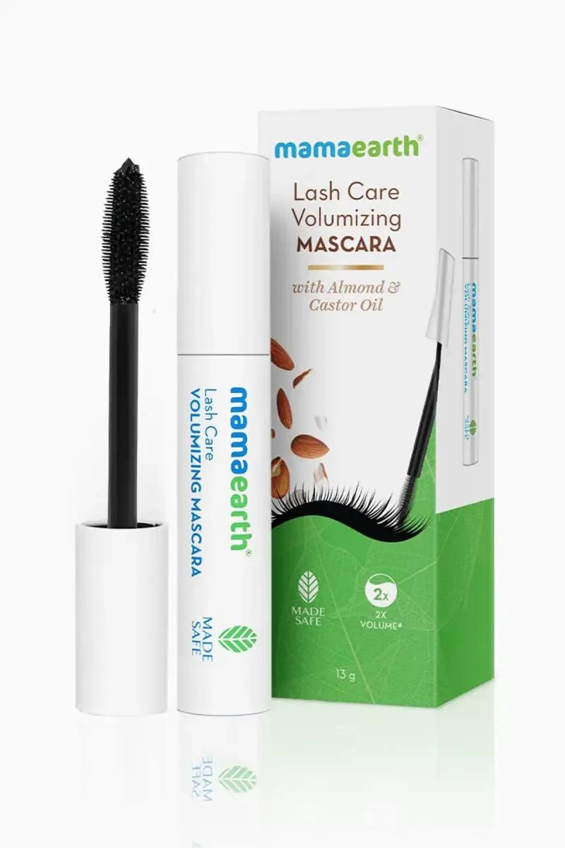 Mamaearth Lash Care Volumizing Mascara - 13g (Black) 