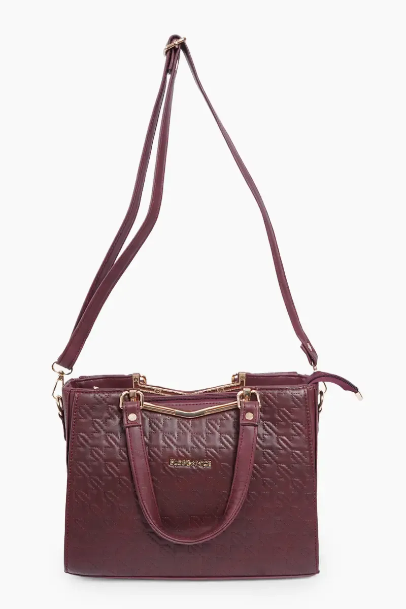 Luxurious Hand Bag with Adjustable Shoulder Strap