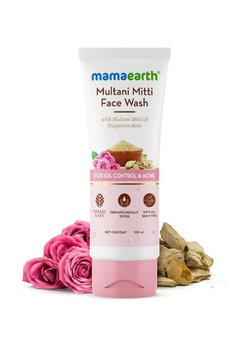 Mamaearth Multanimitti Facewash - 100 ml 