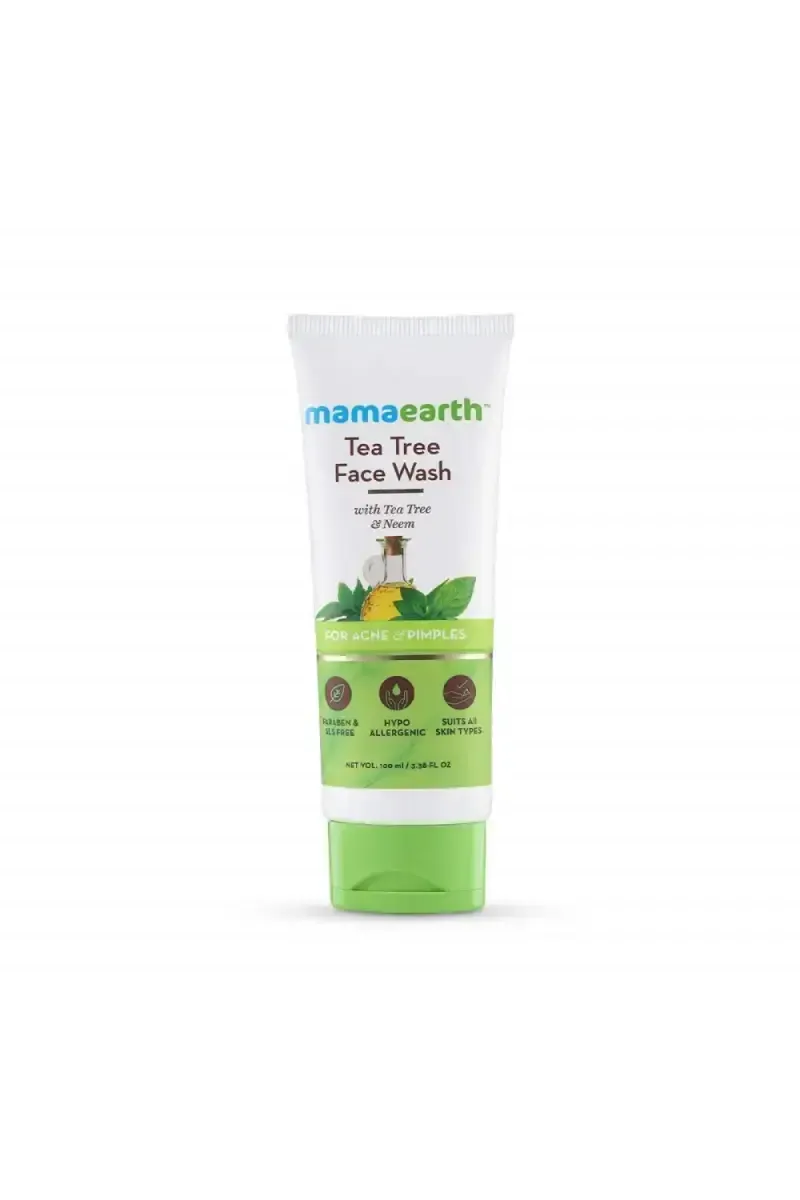 Mamaearth Tea Tree Face Wash - 100 ml 