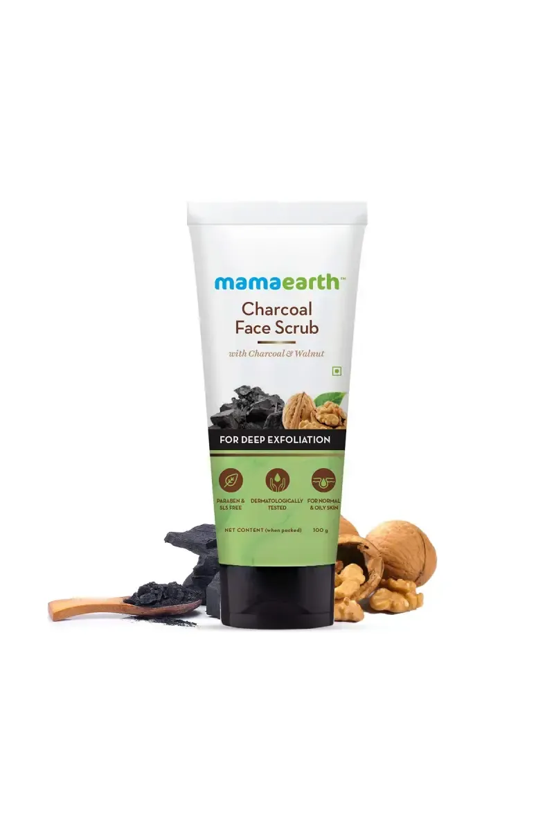 Mamaearth Charcoal Face Scrub - 100g