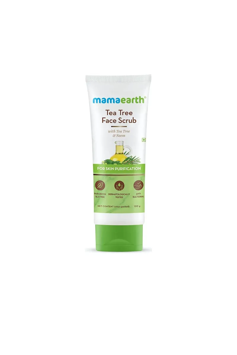 Mamaearth Tea Tree Face Scrub - 100g