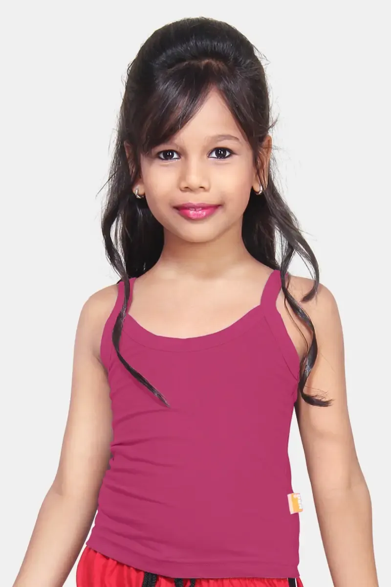 Cotton Solid Camisole for Girl