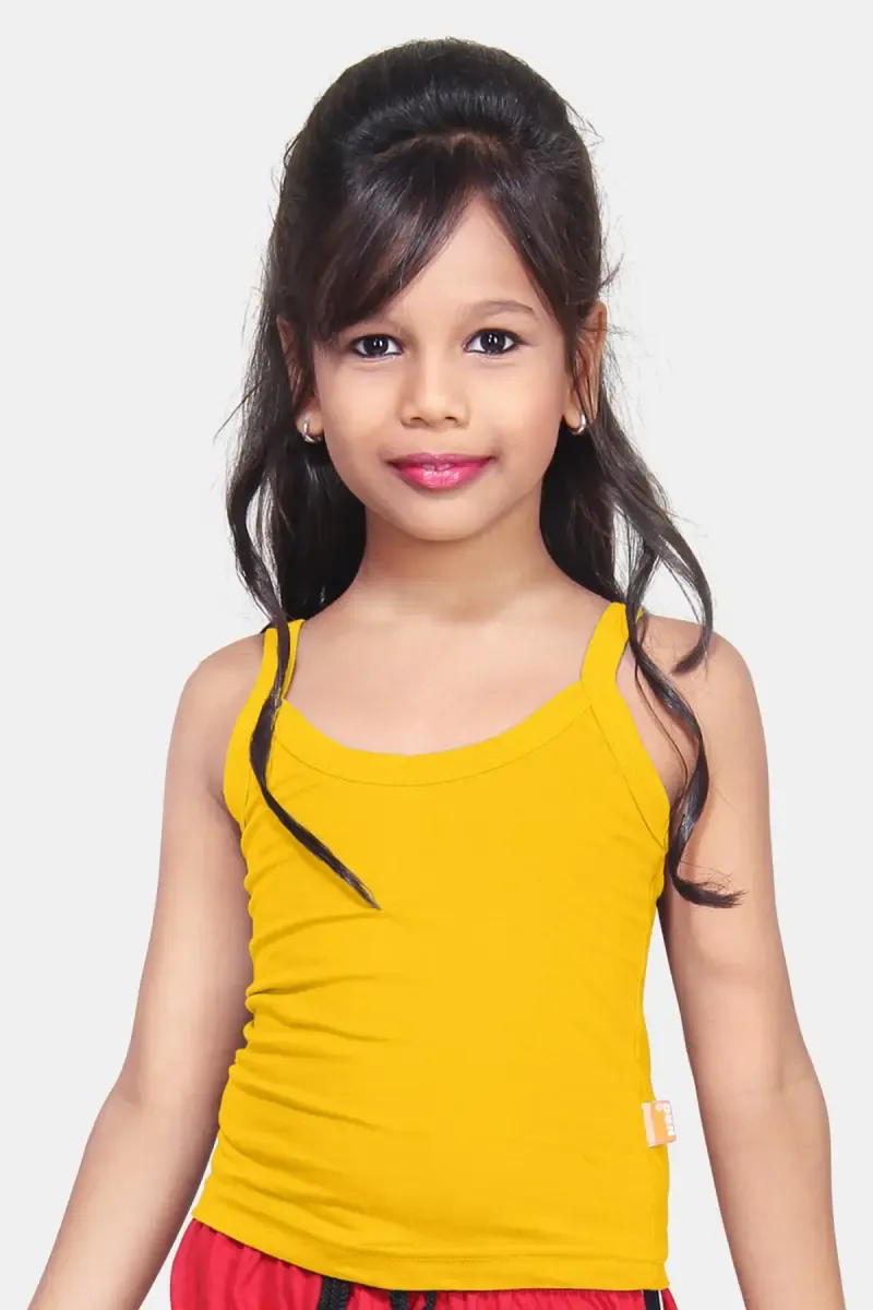 Cotton Solid Camisole for Girl 029024YEL34YEA